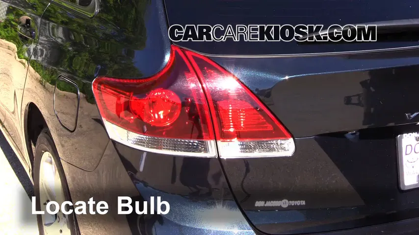 2014 Toyota Venza LE 3.5L V6 Lights Reverse Light (replace bulb)